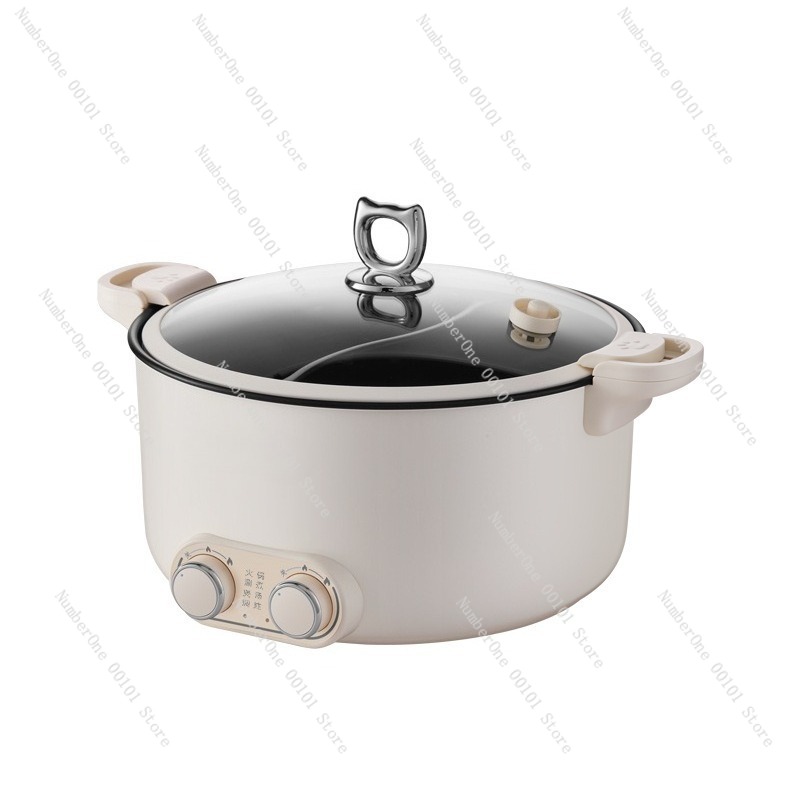Hot Pot Electric - Электрическая мультиварка-скороварка 6л/8л с двумя чашами,