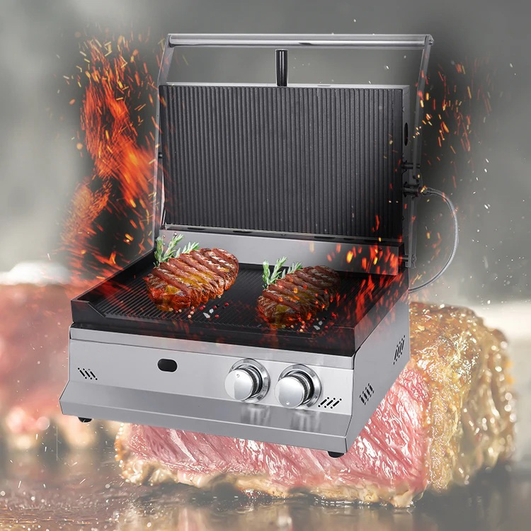 Sandwich Press Grill - Новая газовая сэндвичница-гриль для панини и