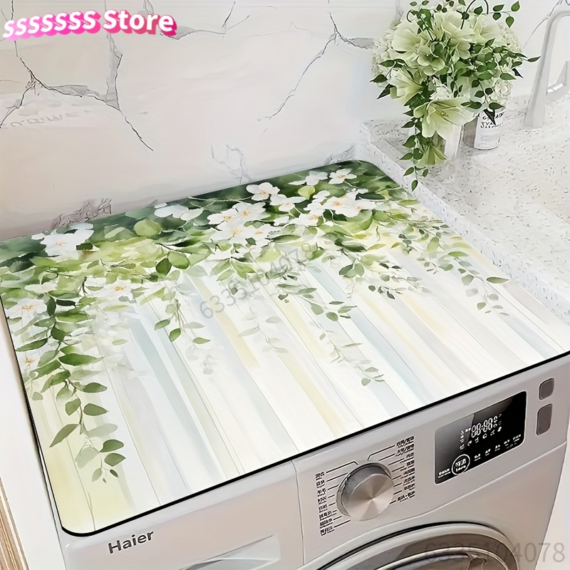 Kitchen Appliances Green - Коврик для мыши с акварельным рисунком