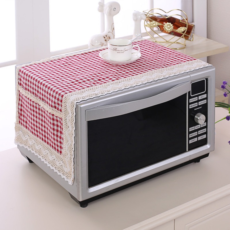 Kitchen Appliances List - 1 шт. хлопково-льняной чехол для микроволновой