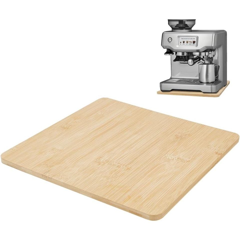 Kitchen Appliances Countertop - Бамбуковый выдвижной поднос для кофемашины, подставка