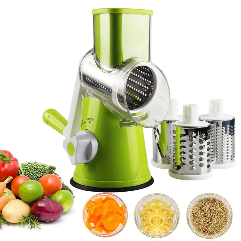 Kitchen Appliances Japan - Ручная роторная терка для сыра, овощерезка,