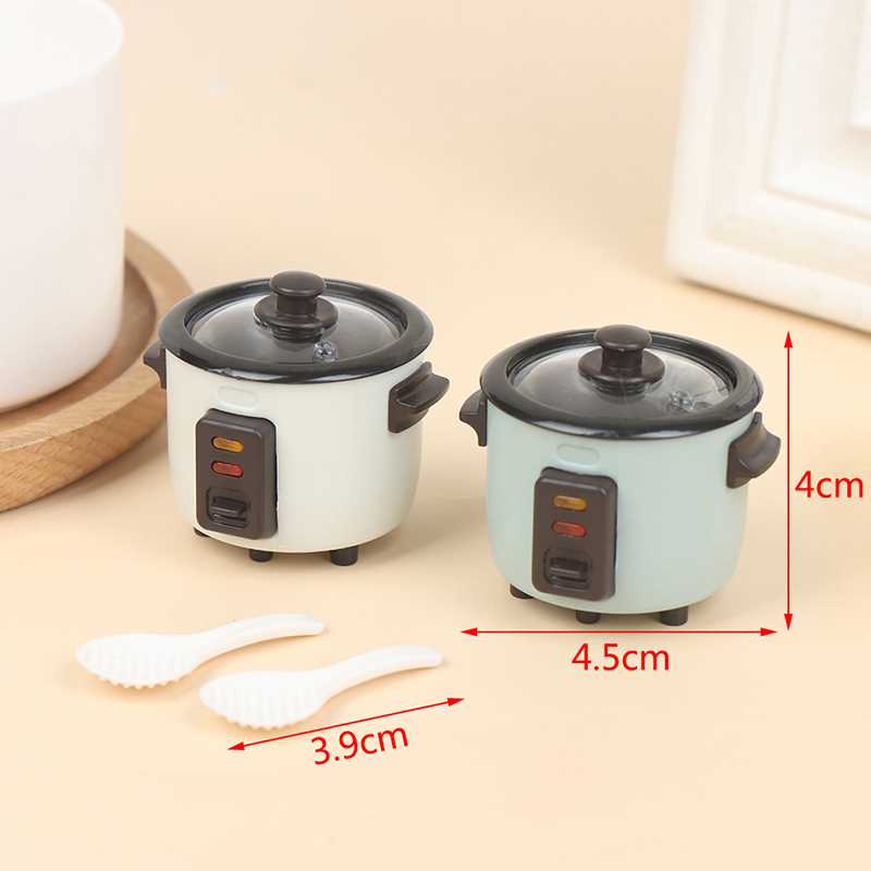 Kitchen Appliances List - Новая миниатюрная рисоварка 1/12 с ложкой