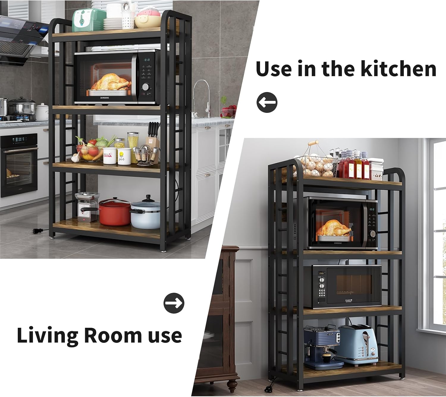 4-уровневая кухонная полка-сте – обзор и цена Kitchen Appliances Countertop