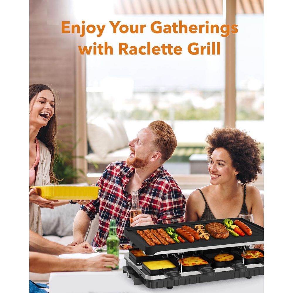 Электрический гриль-раклетница – обзор и цена Raclette Grill Table