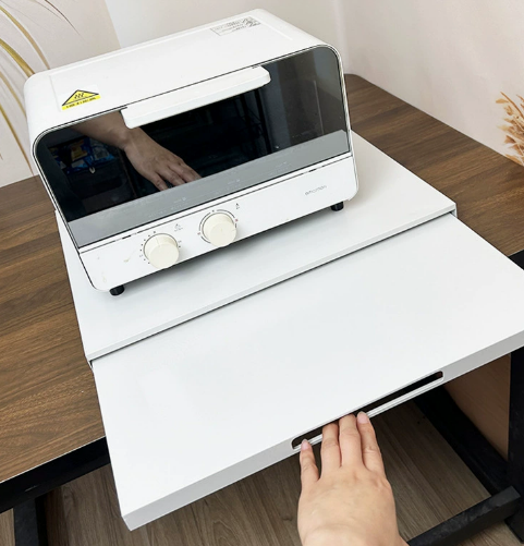 Выдвижная подставка для микров – обзор и цена Kitchen Appliances Countertop