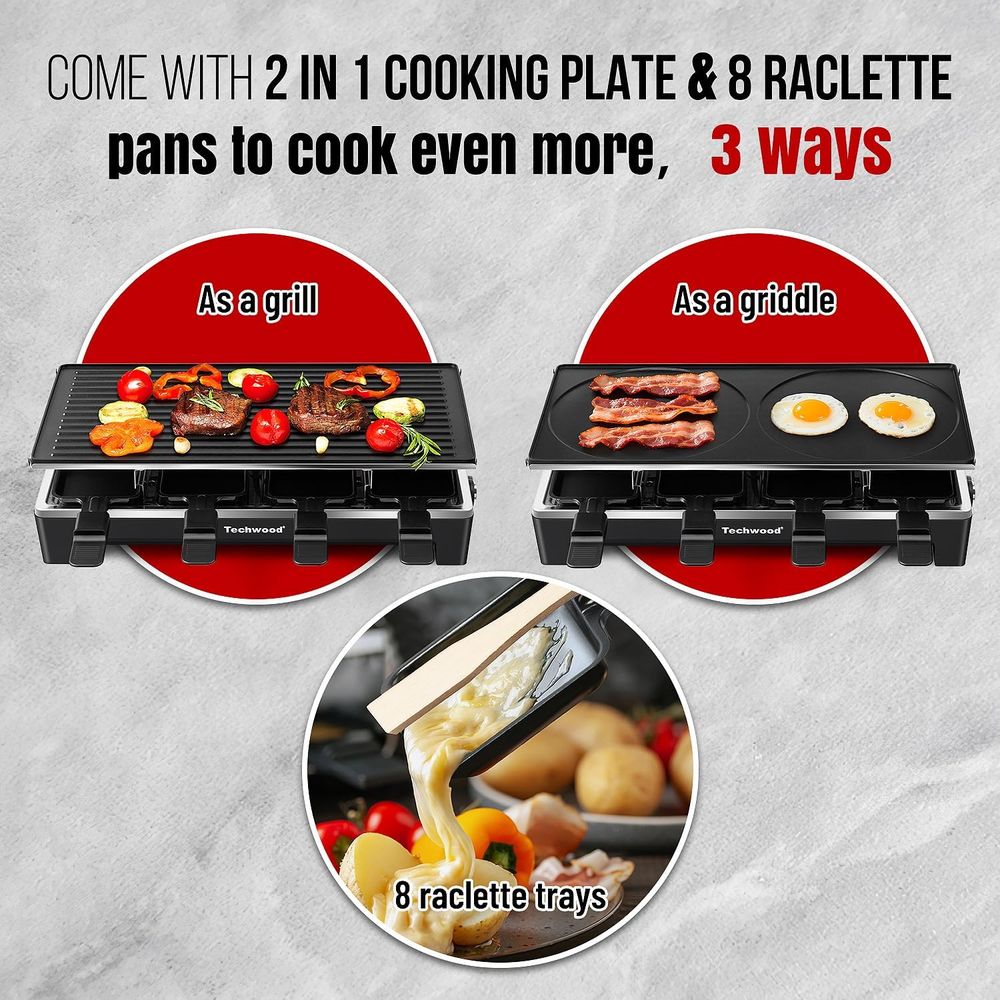 Раклет-гриль, электрический на – обзор и цена Raclette Grill Table