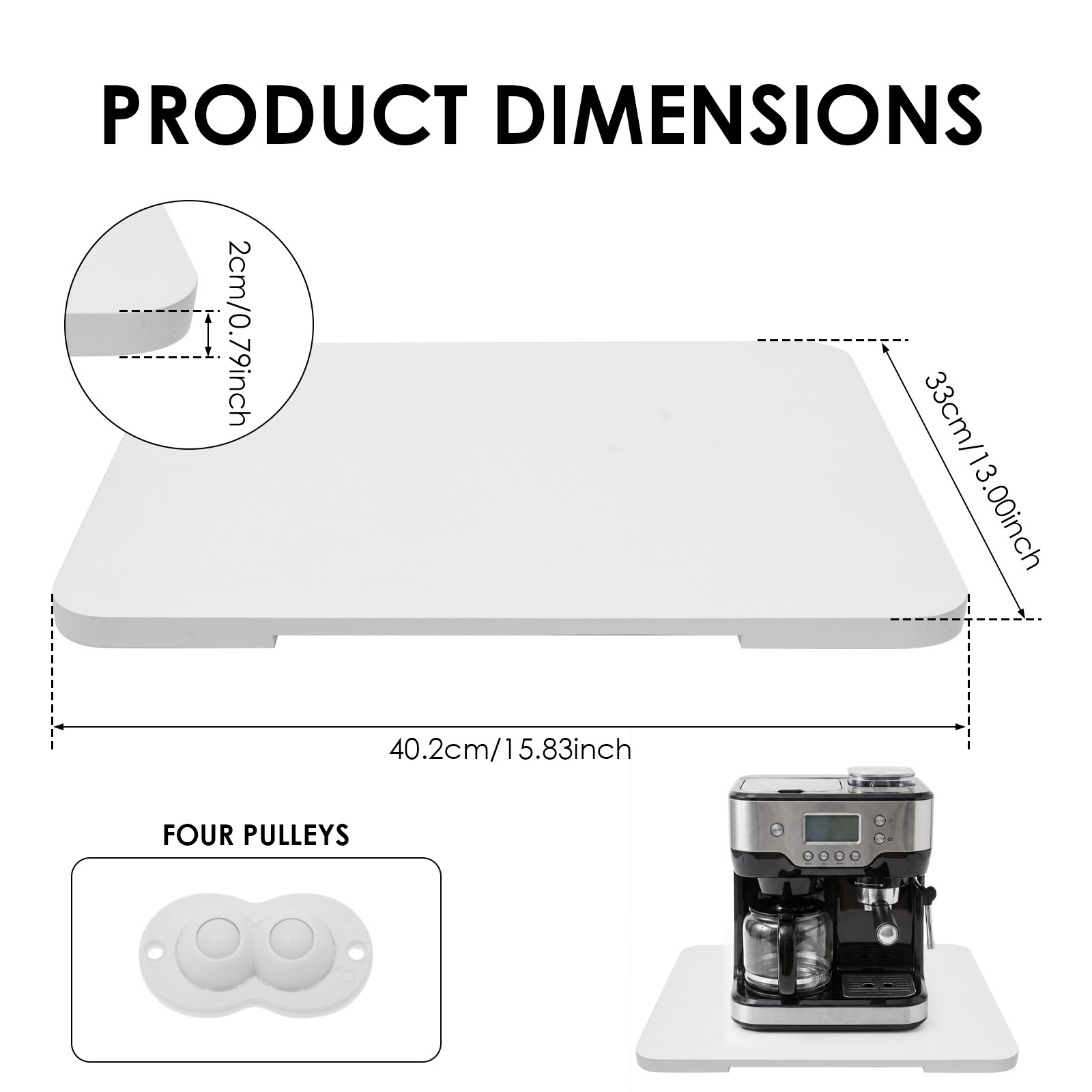 Выдвижная бамбуковая подставка – обзор и цена Kitchen Appliances Countertop